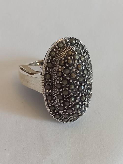 Silver Marcasite ring