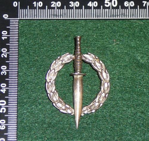 REPLICA RECCE OPERATORS BADGE.