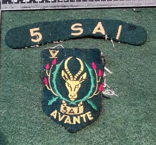 SADF 5 SA INFANTRY BADGE SET