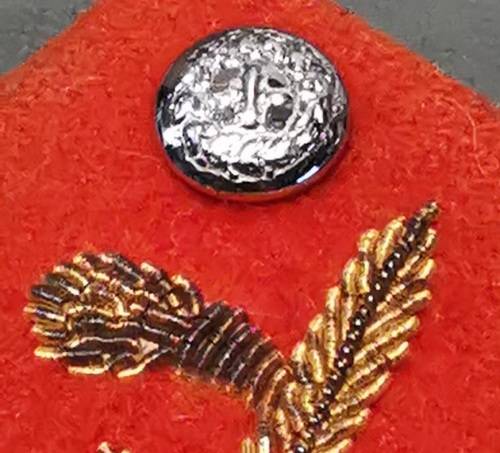 SADF GENERALS GORGET SET