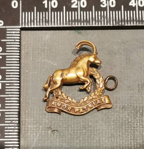 TRANSVAAL CADETS 2nd  BATTALION COLLAR BADGE