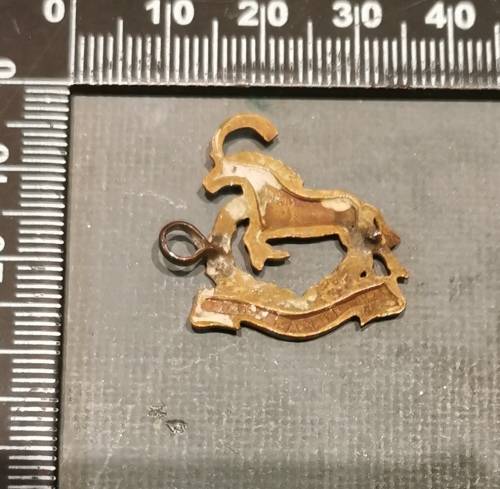 TRANSVAAL CADETS 2nd  BATTALION COLLAR BADGE