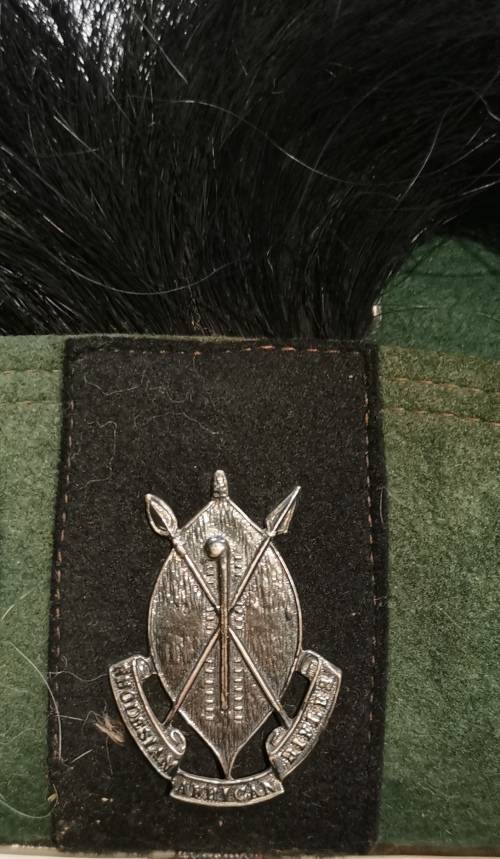 RHODESIAN AFRICAN RIFLES OFFICERS SLOUCH HAT