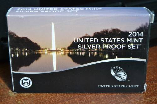 2014 United States Mint Silver Proof Set