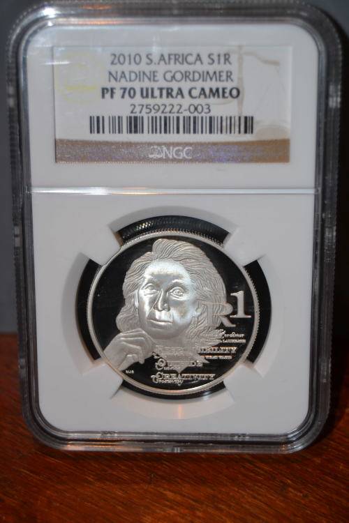 2010 Protea S1R - Nadine Gordimer NGC PF70UC