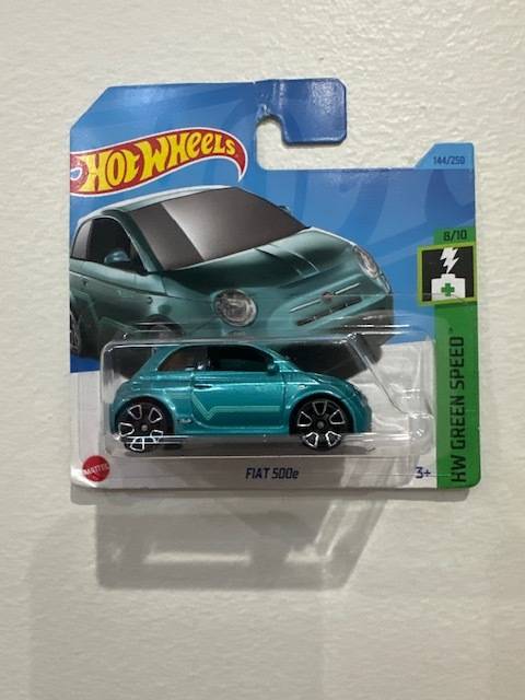 Hot Wheels Green Speed 2023 - Fiat 500e