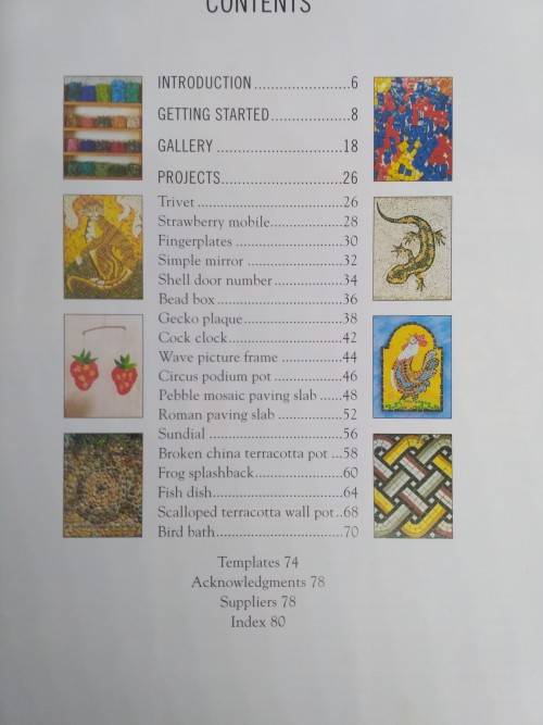 Mosaics in a Weekend, Inspirational Ideas and Practical Projects - Martin Cheek