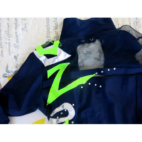 Girl's rhythmic gymnastics dress (size 30, 12 - 14 yrs)