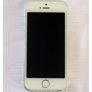 Silver Apple iPhone 5S (16GB) + Earpods with Remote & Mic + USB Power Adaptor + Cover