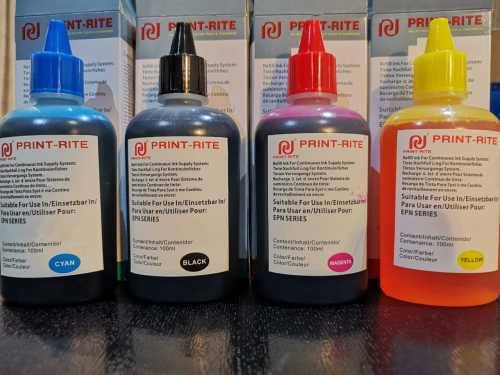 PRINT RITE ink jet + ink tank ink | Set of 4(See description)