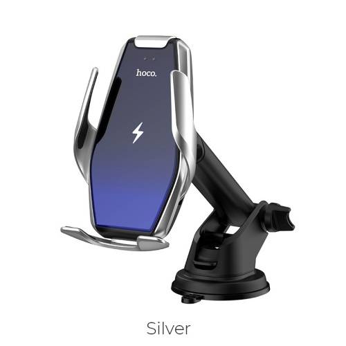 Hoco Wireless Fast Charger in Car Holder GG-S14