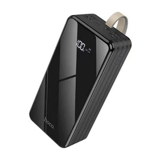Hoco DB11 7 in 1 Super Capacity Power Bank - 50000mAh (Black)