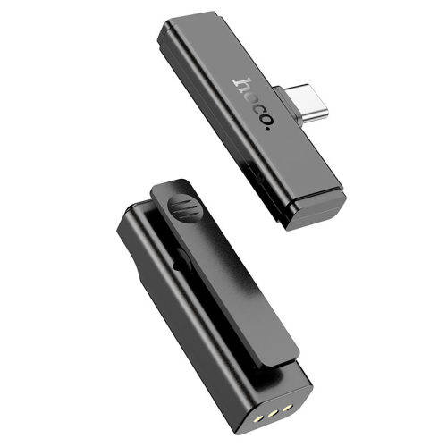Hoco S31-TC Wireless Lavalier Microphone and Receiver -Type C Connecter