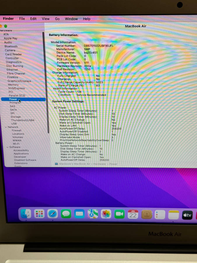 MacBook Air 13" 128GB