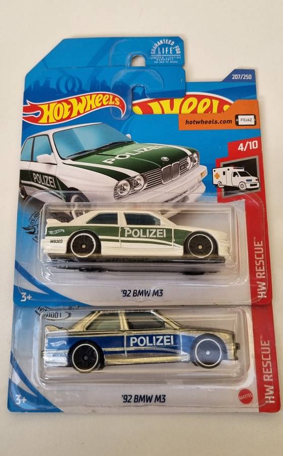Hot Wheels 92 BMW M3 Combo