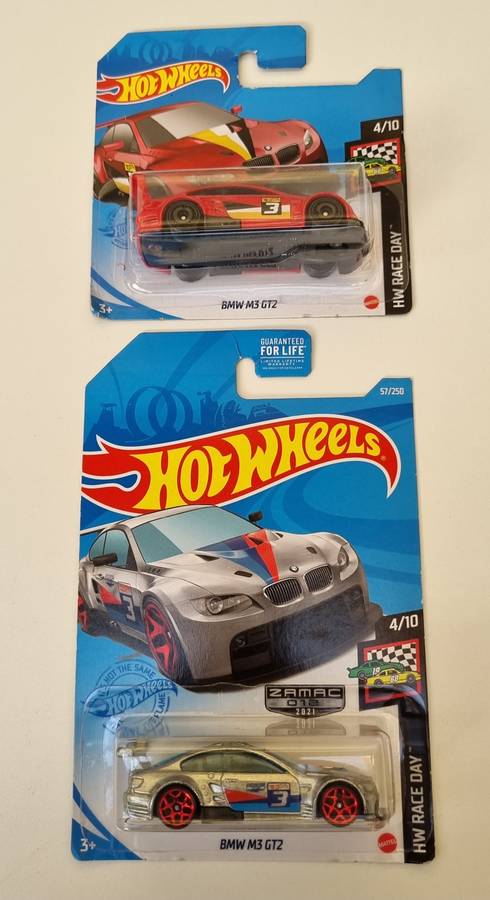 Hot Wheels BMW M3 GT2 Combo