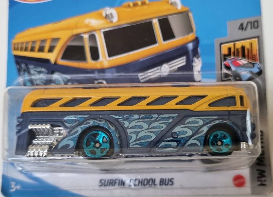 Hot Wheels Surfin School Bus