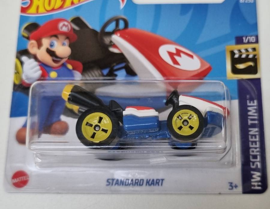 Hot Wheels Standard Kart Mariokart