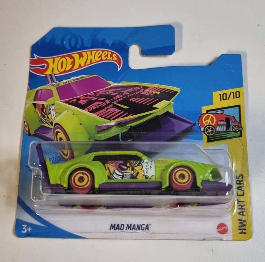 Hot Wheels Mad Manga