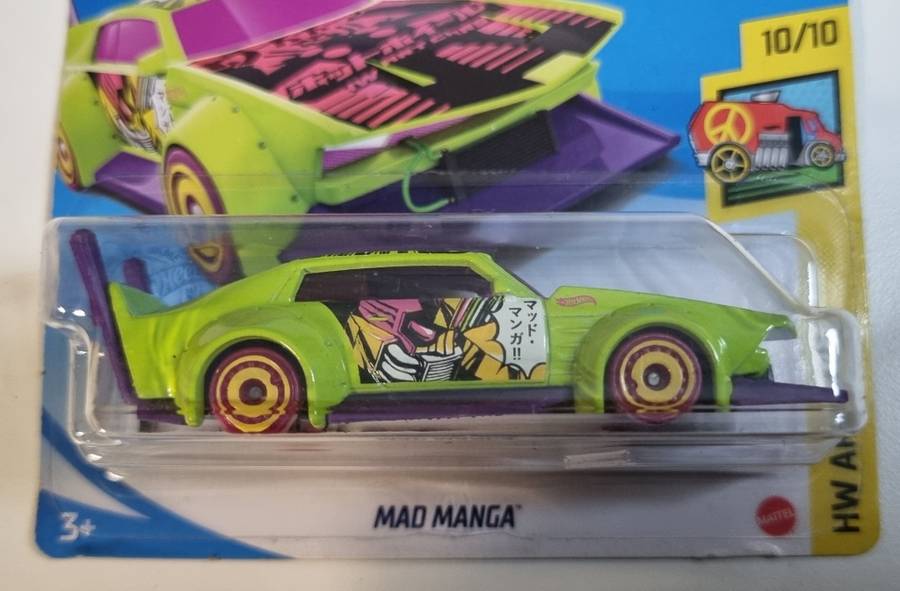 Hot Wheels Mad Manga