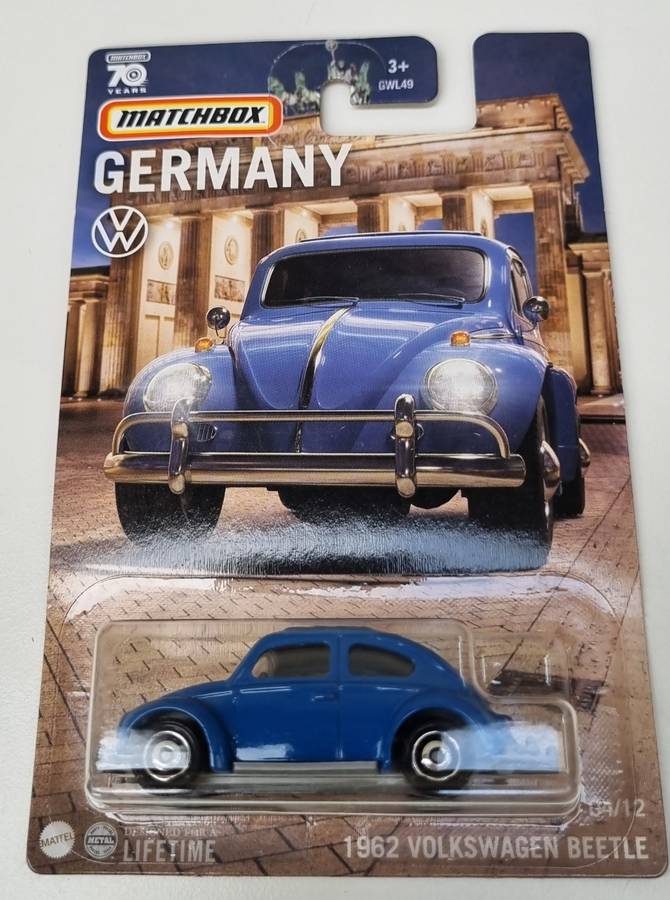 Matchbox Germany 1962 Volkswagen Beetle