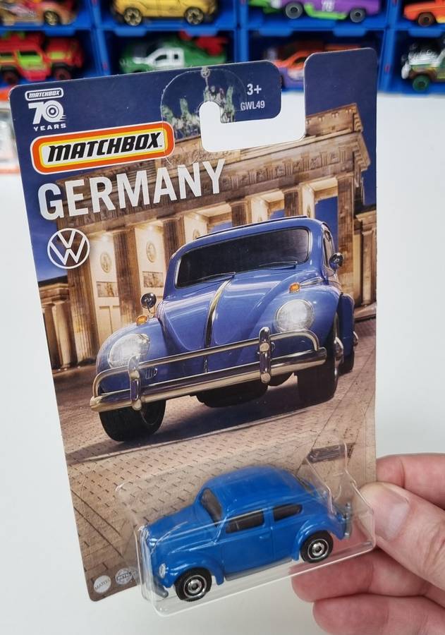 Matchbox Germany 1962 Volkswagen Beetle