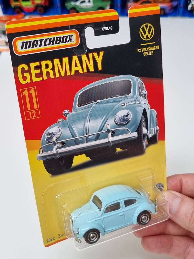 Matchbox Germany 1962 Volkswagen Beetle