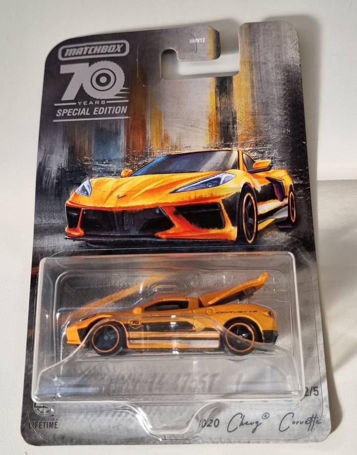 Matchbox 2020 Chevy Corvette 70 Years Special Edition