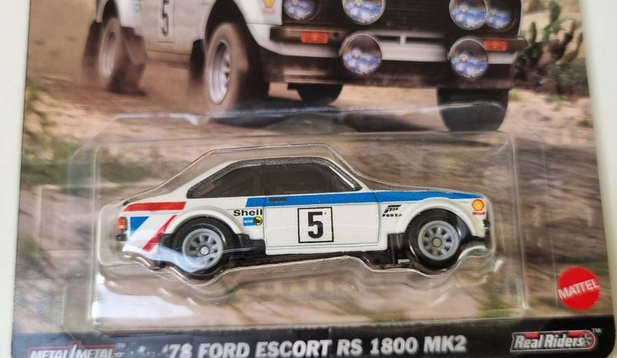 Hot Wheels 78 Ford Escort RS 1800 MK2 Premium