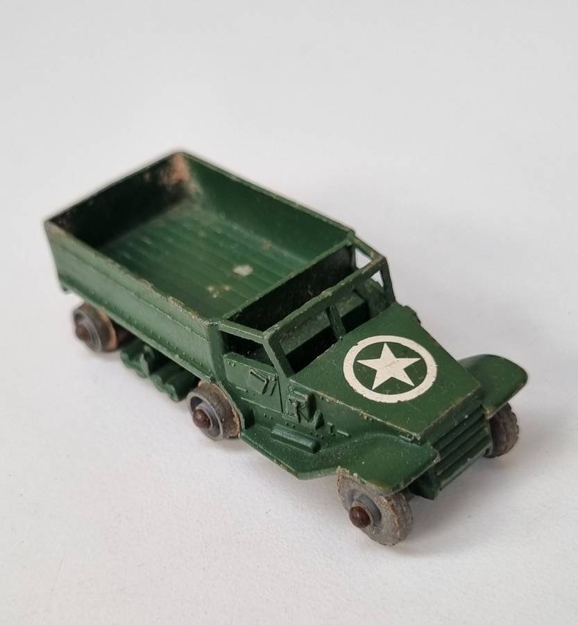 Matchbox Lesney 49A ARMY HALF TRACK M3