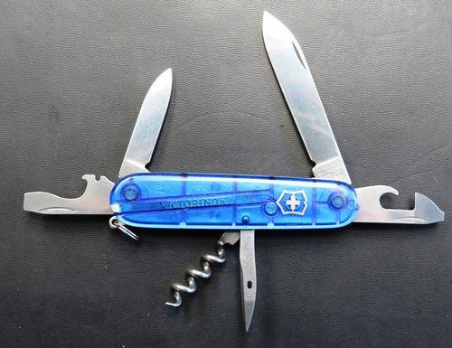 Blue Victorinox Swiss Army Knife (Spartan)