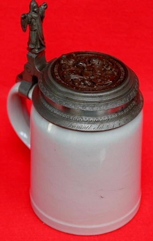 Vintage - German Stamped Hannes & Wienigner Beer Tankard