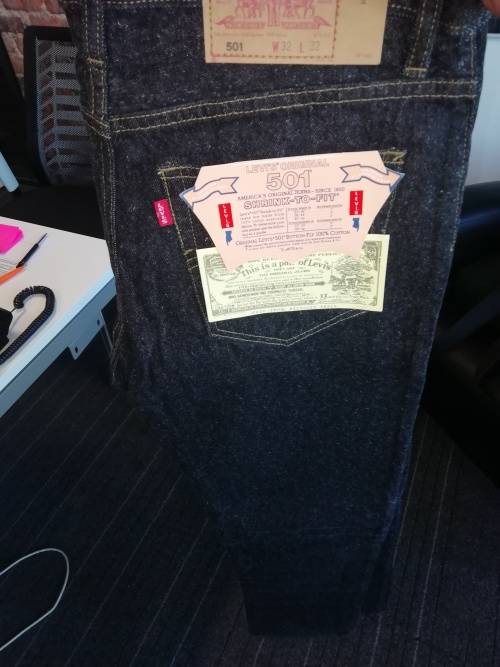 Brand New Original Levis 501 Fluff