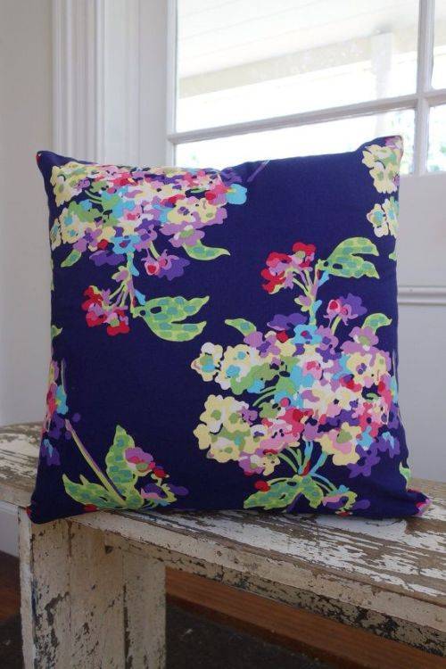Amy Butler Love Quilting Fabric (Water Bouquet in Indigo) 1 yard - Rare OOP