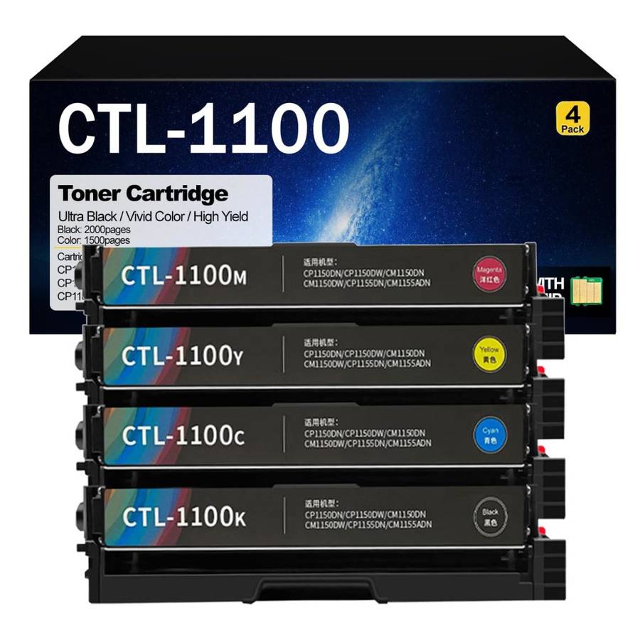 Pantum CTL1100 HIGH YIELD  toner cartridge compatible cyan/magenta/yellow/black