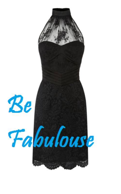 Black red burgundy halter lace evening cocktail party dress size S M L !