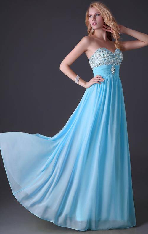 Blue Yellow chiffon off shoulder lace up back evening cocktail dress!!
