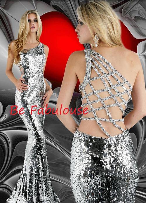 NEW COLLECTION MERMAID silver sparkle one shoulder beading Matric farewell gala evening dress!!!