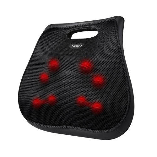 3D Back and Waist Massage Cushion- Naipo MGBK-136D