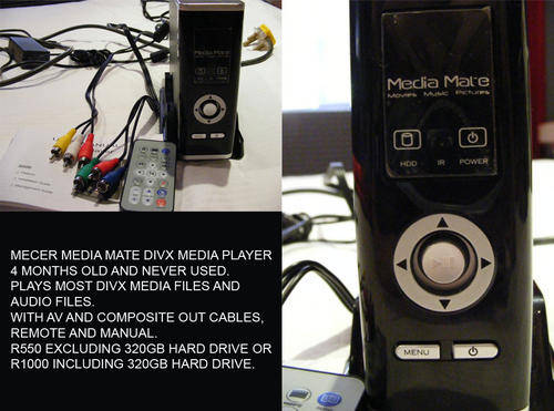 MEDIA PLAYER - MEDIA MATE MP3001S