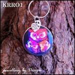 Personalized Family Wisdom Owl Necklace, Stainless Steel