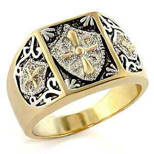 MAGNIFICENT MASONIC GENT'S RING - Size 12