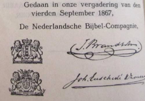WOW 1867 DUTCH PSALMEN AND GEZANGEN (HYMN) BOOK