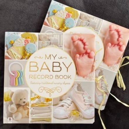 Baby Record Book Yellow