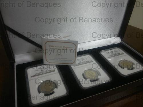 Limited Edition 2008 Nelson Mandela Commemorative set "Only 500 Produced" ****FREE SHIPPING****