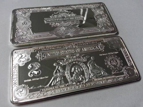 United States of America - 2 Dollars Bullion Bar