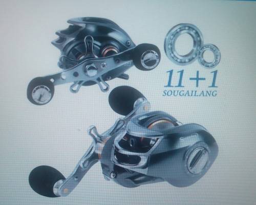 Sougayilang 12 BB Baitcasting Reels Carp Fishing Gear Right Hand Bait Casting Fishing Reel