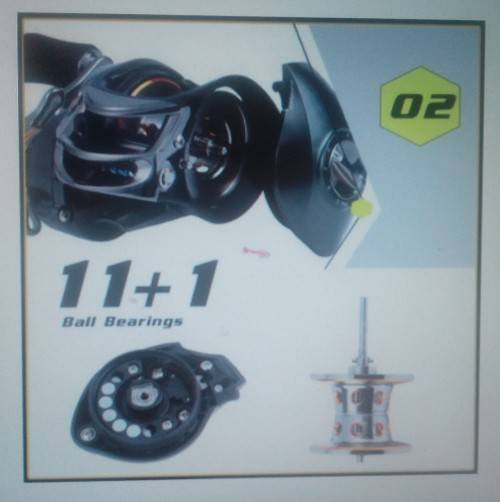 Sougayilang 12 BB Baitcasting Reels Carp Fishing Gear Right Hand Bait Casting Fishing Reel