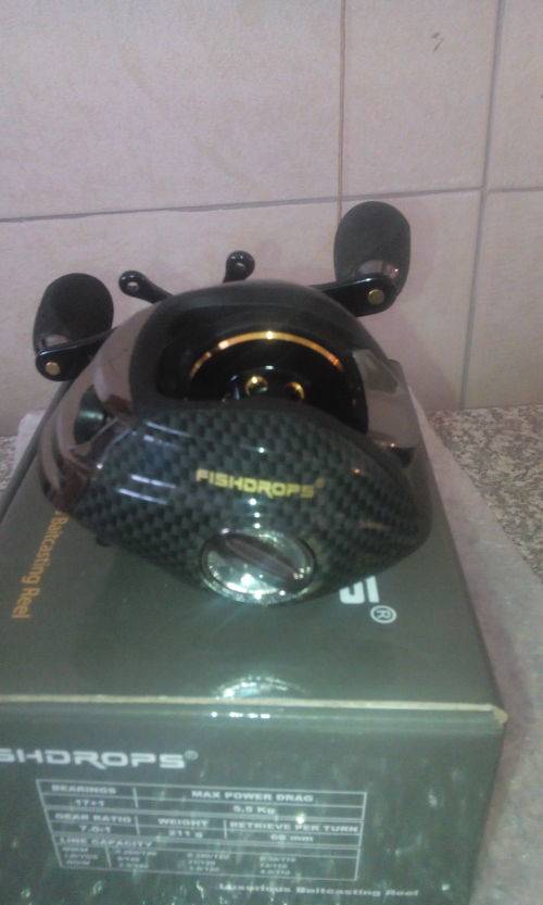 Fishdrops LB200 Bait casting Reel 18 Ball Bearings Carp Fishing Reel Right Hand