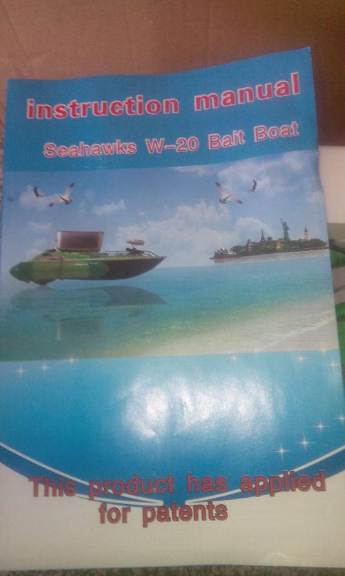 Seahawks W-20 Kids/ Beginners Wireless Remote control Bait boat